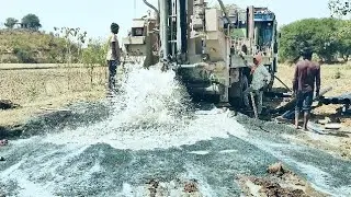 Borewell Drilling machine | boring machine | Bore well Success in 20 Hp Water @wellwaterdrilling