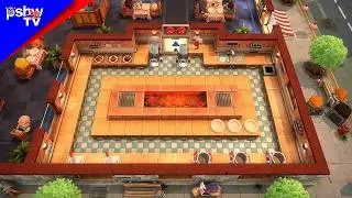 PS4 - OVERCOOKED! Gameplay (Level 1-5)