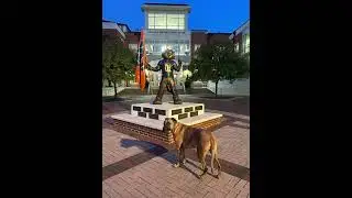 Meet Aubie at the Statue: Auburn&rsquo;s Newest Football Tradition You Can&rsquo;t Miss #gameday #auburn