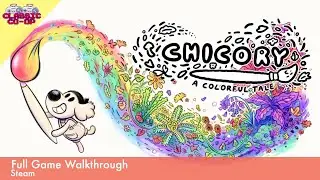 Chicory: A Colorful Tale | Full Game Walkthrough (No Commentary) | 2 Player Co-op | Steam