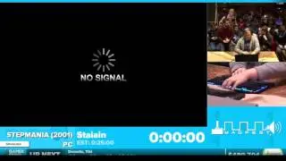 Awsome games done quick (AGDQ): Staiain showcasing Step mania