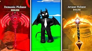 Demonic Pickaxe vs Arcane Pickaxe - Which is ACTUALLY Better?