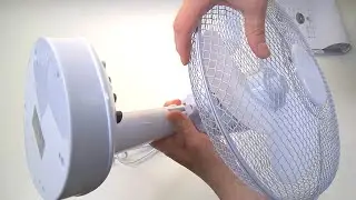 SilverCrest Lidl desk fan 30cm tischventilator STV 30 A1 unboxing wentylator biurkowy