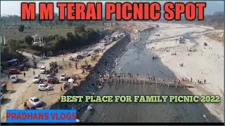 DRONE VIEW OF M M TERAI PICNIC SPOT BEST PLACE FOR FAMILY PICNIC #PRADHANSVLOGS