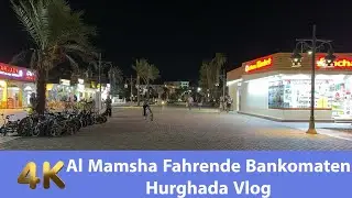 Al Mamsha bei Nacht Hurghada Vlog #family #familieaaufreisen #familyvlog