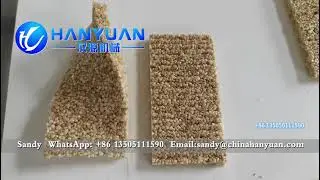 Sesame Candy Machine Sesame Bar Equipment Sesame Candy Bar Production Line#sesamecandymachine#sesame