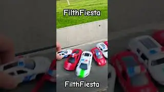 Toy Car Takes Flight! 🚀💥 Unexpected Crash #Shorts