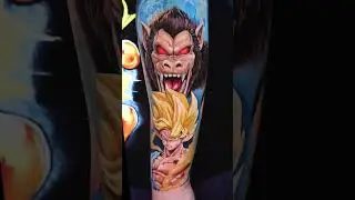 DRAGON BALL Z TATTOOS! #dbz #anime #dbztattoo