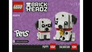 Lego Brickheadz Pets - Dalmatian 40479 🐶