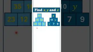 Find x, y, z