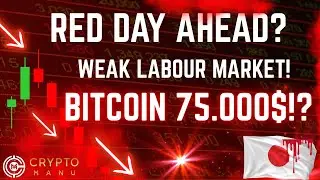 CALM BEFORE THE STORM?!🚨 BITCOIN & CRYPTO UNDER PRESSURE! 😳 75,000$ SOON?... 🚨