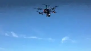 Electric Retractable Landing Gear Set installed on Tarot 680Pro
