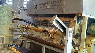 4-4 rotary egg tray production line with metal dryer