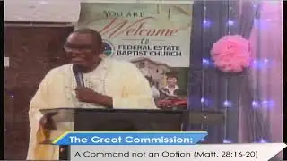 Federal Estate Baptist Church, Abesan Live Stream