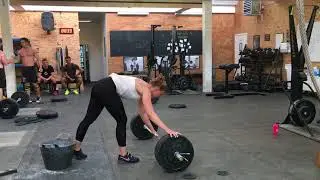 Clean: 80 x 3 reps by Sofie Amalie Dybdal Storm