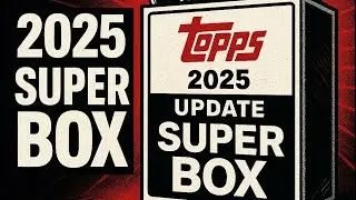 2025 topps Update Super Box Opening # 4 #setbuilding #sportscards #baseballcard 
