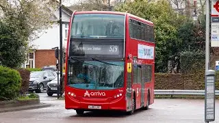 Buses at work in Waltham Cross & Enfield Town 21st April 2023