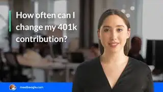 How often can I change my 401k contribution?