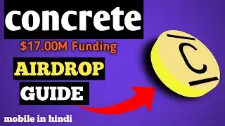 Concrete Airdrop $17M Funding |New Crypto loot ,🤑Get Instant payment ||