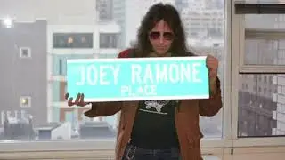 Official Joey Ramone Tribute Line by Tony Mann