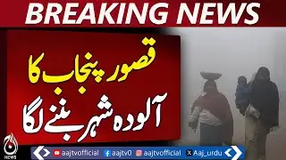 Negligence by Kasur Authorities Causes Hazardous Air Pollution in City &ndash; Aaj News Pakistan