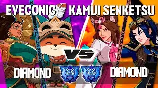 2XKO ▰ EYECONIC (Teemo-Illaoi) vs KAMUI SENKETSU (Ahri-Caitlyn) ▰ 2XKO Pro level replays