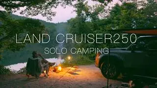 【ランクル250】ゆるソロキャンプで車中泊！solo camping