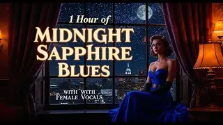 1 Hour of Midnight Sapphire Blues &ndash; Smooth Female Vocal Blues Music for Evening Relaxation