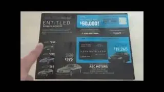 Automotive Direct Mail  -  ENTiTLED Buyback Campaign