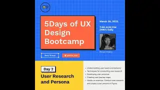 User Research and Persona by Brown Victory FOFPH UX Design Bootcamp 28 Mar 2023 (DAY 2) #FOFPH