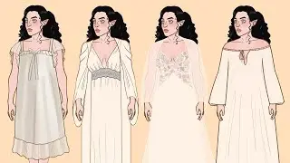 Emariel (Character Design / LOTR) PT. 3 | Speedpaint