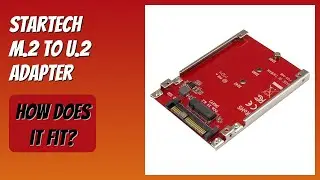 REVIEW (2026): StarTech M.2 to U.2 Adapter. Features