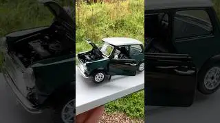 Our diecast Mini Cooper (1969) scale model. From Devon to your door #minicooper #diecast #scalemodel