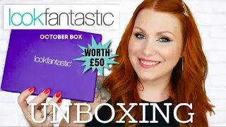 *SPOILER* LOOK FANTASTIC OCTOBER 2019 BEAUTY SUBSCRIPTION BOX UNBOXING