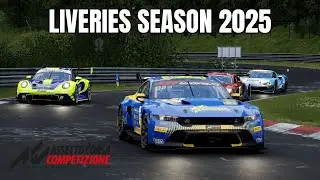 Assetto Corsa Competizione 2025 Liveries Pack | PART 4 |
