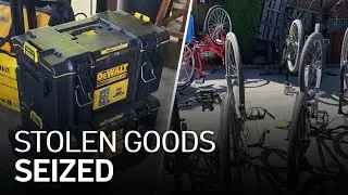 Fencing Operation Suspect Arrested, $100K Worth of Stolen Bikes, Equipment Seized