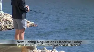 New fishing regulations effective today