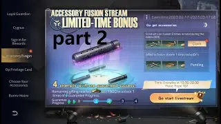 Accessory Fusion Event 100% Guaranteed Success ?part 2 - LifeAfter