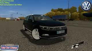City Car Driving- Volkswagen Passat R-Line 2016