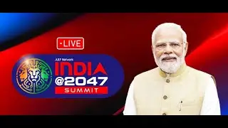 प्रधानमंत्री श्री नरेन्द्र मोदी ABP Network India@2047 समिट में सहभागिता करते हुए...