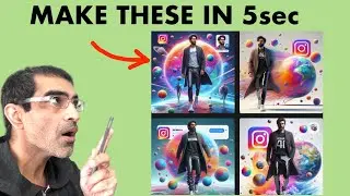 How to create Instagram Viral 3D Ai Social media Images | Bing image creator tutorial FREE | Bing ai