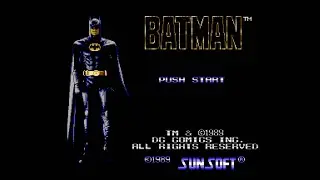 Batman: The Video Game (1989, NES) full game