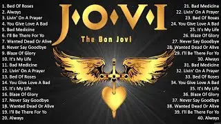 Bon Jovi Greatest Hits Playlist Full Album - Best Of Bon Jovi Collection Of All Time