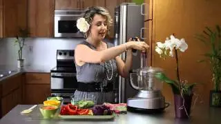 How to Make a Seven-Layer Salad with a Food Processor : Healthy Snacks & Side Dishes