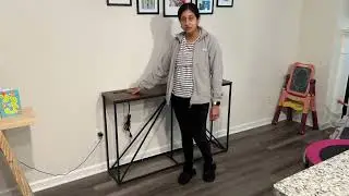 Landmok Store Industrial Console Table Review