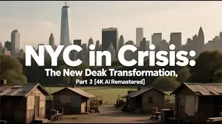NYC in Crisis: The New Deal Transformation | Part 3 [4K AI Remastered]