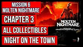 Zombie Army 4 | MOLTEN NIGHTMARE | Chapter 3: NIGHT ON THE TOWN | All Collectibles