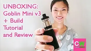 UNBOXING: UD Goblin Mini v3 + Build Tutorial and Review | couchwasabi vapes