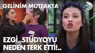Ezgi stüdyoyu neden terk etti? Gelinim Mutfakta 484. Bölüm