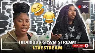 GRWM GOING TO STREAM WITH CHICAGO HOTTIE!!! (HILARIOUS)